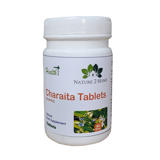 Charaita (Swertia) Powder Tablets:  80 Gms
