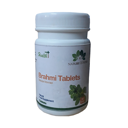 Brahmi(Bacopa Monnieri) Tablets: 80 Gms
